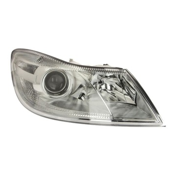 Лампа skoda octavia ii 09-13 фара правый фото №1