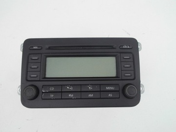 Радио cd vw jetta golf v touran eos passat b6 фото №1