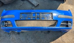 Skoda fabia i рестайлінг 04-08 бампер перед переднє фото №1