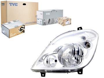 Фара 2 h7/h7 электрический цвет вкладыш: хром фото №1