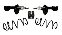 Амортизатори пружини відбійники перед fiat punto ii 99-06 1,8 hgt 1,9 ds , jtd фото №1