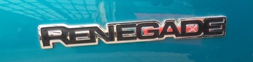 Jeep renegade 21 22 надпись з дверь эмблема фото №1