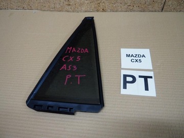 Стекло дверь правый зад малый треугольная mazda cx5 as3 фото №1