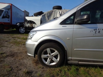 Mercedes vito w639 рестайлінг чверть ліва bok лівий довгий фото №1
