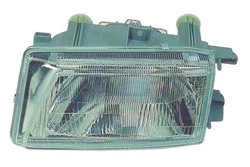 Depo фара l h4, механический, цвет вкладыш: серебристый фото №1