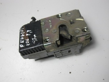 Замок дверь переднее правые peugeot 406 97r фото №1