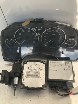 Блок керування набір стартовий opel astra ii 1.4 12214850 dnhl фото №1