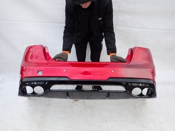 Kia stinger 17- бампер зад задний pdc фото №1