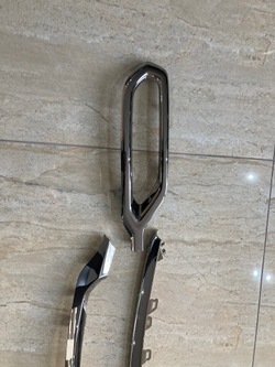 Renault koleos ii захист хром праві лівий зад 850865054r фото №1