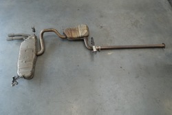 Vw beetle 5c 1.4 tsi глушитель труба выхлоп фото №1