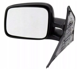 Дзеркало зовнішні polcar ліві чорні механічне плоске фото №1