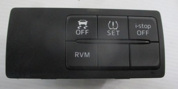 Mazda 3 2.0 панель кнопка esp rvm set i-stop фото №1