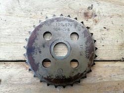 Колесо насоса масла a6 c6 3.2 fsi auk 06e109570b фото №1