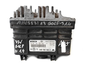 Компьютер vw golf iii 1.4 030906026r фото №1