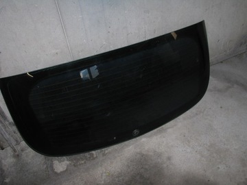 Скло задня w кришка багажника багажника opel corsa d 3d тонована фото №1