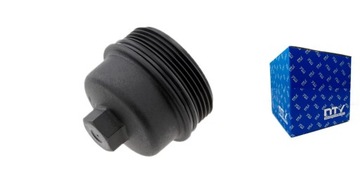 Кришка корпуси фільтра масла opel vectra c 1.8 05- фото №1