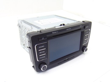 Радио дисплей cd skoda octavia ii yeti rapid 1z0035156m фото №1