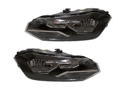 Фары передние vw polo aw 2017-2024 h7+h7 двигатели фото №1