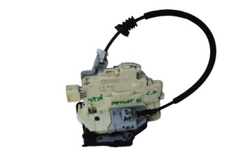 Замок двері лівий перед 9 pin 3c1837015a vw passat b6 фото №1