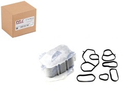 Радіаторів масла + прокладки citroen c4 1.6hdi 2004- c5 1.6hdi 2004- фото №1