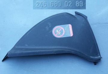 Захист заглушка панелі консолі mercedes b 246 w246 2466800289 фото №1