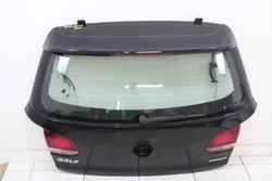 Vw golf vi hb 08r- кришка багажника зад задня lc9x + спойлер фото №1