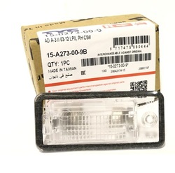 Audi a3 a4 a8 q7 a6 a8 освітлення номерного знака права фото №1