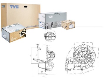 Вентилятор воздуходувка tyc 5991101 698807 фото №1