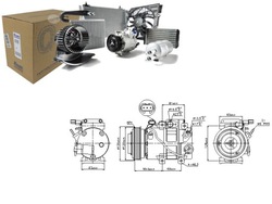 Nissens компресор компресор кондиціонера 977012y50 фото №1