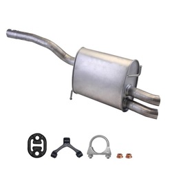 Глушник кінцевий vw passat 1.9/2.0tdi także cc 2005- фото №1