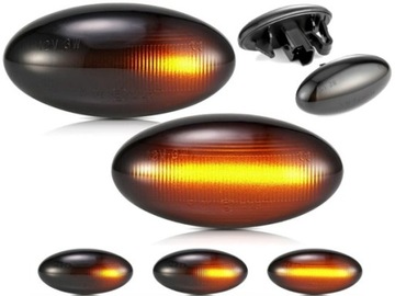 2x поворотники динамічний pływające led peugeot expert partner 307 607 фото №1