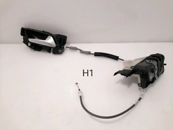 Замок двері ручка праві зад peugeot 208 ii corsa f 2020r psa292852 фото №1