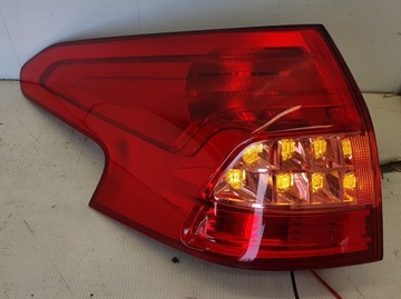 Citroen c5 iii универсал 08-лампа зад левая led org фото №1