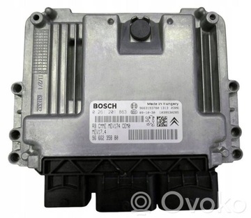 Блок керування / модуль ecu 9663193780 peugeot 308 2009 програмування фото №1