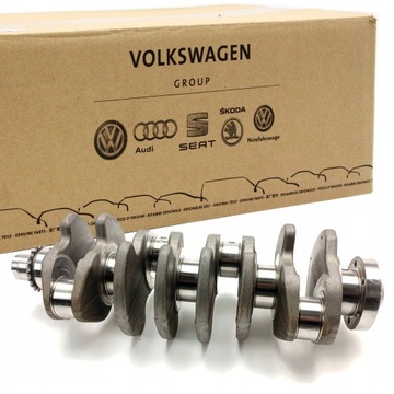 Wał колінчастий volkswagen golf v seat leon skoda octavia 038105021s фото №1