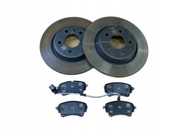 Audi a6 a7 4k c8 диски гальмівні колодки гальмівні зад фото №1