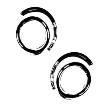 Рамка галоген l+p peugeot 307 колір хром фото №1