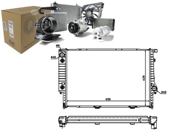 Радіаторів води bmw 7 750 i.il v12 e32 фото №1