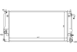 Nissens радиаторов двигателя toyota celica 1.8 08.99- фото №1