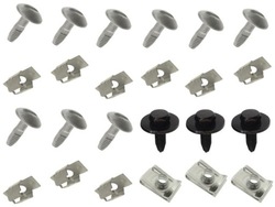 Citroen c1 c2 c3 1 2 c3 picasso peugeot 1007 застібки захисні накладки pod двигуном фото №1