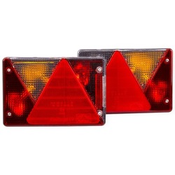 Лампы задние do прицепы aspock мультипойнт iv 6 функций левая + правая лампа фото №1