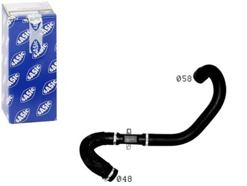 Sasic шланг інтеркулер peugeot 1,6hdi 407 c5 фото №1