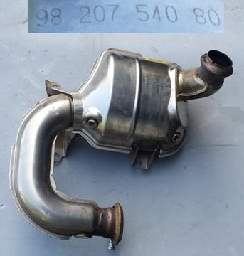 Каталізатор peugeot citroen 9820754080 фото №1