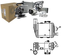 Nissens інтеркулер hyundai tucson kia sportage 2. фото №1