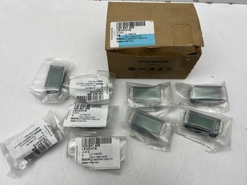 Vw phaeton 3d0 освітлення інтер'єру лампа led проектор оригінал новий oem фото №1