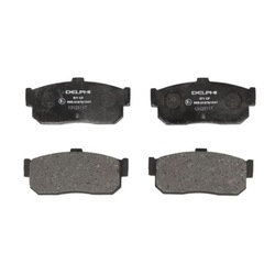 Delphi lp0971 гальмівні колодки фото №1