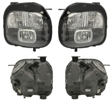 Фара лампа citroen c3 aircross 17- valeo l+p фото №1