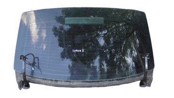 Скло кришки багажника зад skoda superb ii liftback фото №1