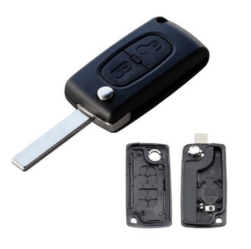 Корпус ключ pilot do citroen berlingo c2 c3 c4 c5 c6 c8 ds3 ds4 jumpy фото №1