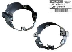 Nissan micra k13 10-13 крепление корзина рамка галоген левый оригинальный номер фото №1